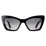 Salvatore Ferragamo Cat Eye Womens Black Grey Gradient SF1081SE - One Size