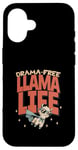 Coque pour iPhone 16 Drama Free Llama Life Present T-shirt humoristique