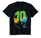 Youth Adventure Time Finn and Jake 10th Birthday T-Shirt