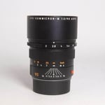 Leica Used APO Summicron-M 90mm f/2 ASPH Lens Black Anodised