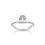 Thomas Sabo Womens Women´s Ring Tree Of Love - Silver - Size N