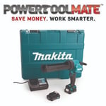 Makita CG100DWAEA 12v MAX CXT Caulking Gun Kit- 2x 2ah Batteries, Charger & Case