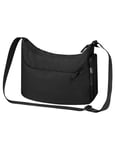 Jack Wolfskin Unisex Boomtown Shoulder Bag - Black, black, 8 Lit.