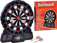 Jokomisiada Elektronisk Dartskiva 18 Spel Dart