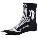 X-Socks Run Speed One Chaussette Mixte Adulte, Opal Black/Arctic White, FR : M (Taille Fabricant : 39-41)