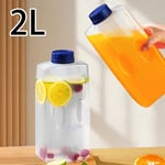 1Pcs with Cap Water Bottle Refrigerator Jug Juice Teapot New Cold Water Kettle