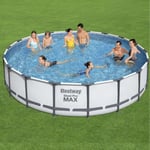 Bestway 18ft x 48in Steel Pro MAX Frame Pool Set