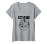 Harry Potter Hogwarts Athletic T-Shirt avec Col en V