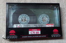 CASSETTE AUDIO K7 TAPE / 1 CASSETTE VIERGE TnB FERRO CN 60 MINUTES TYPE I NEUF