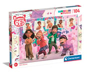 Clementoni - 25747 - Supercolor Puzzle - Disney Turning Red - 104 Pièces, Puzzle Enfants 6 Ans, Puzzle Dessin Animé - Fabriqué en Italie