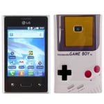 Hard Case Retro Cover GameBoy For LG E400 Optimus L3 Top