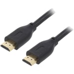 Cable hdmi 2.1 male des deux cotes 3m noir