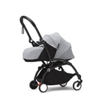 Stokke® Barnvagn YOYO³ black inkl. 0+ Färgklädsel Stone