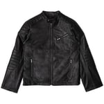 Veste enfant Guess  Blousons - Veste enfant Garçon L83L07 Leather Noir