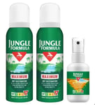 Jungle Formula Insect Repellent Maximum Power Travel Pack