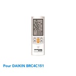 Télécommande de remplacement climatisation pour Pour DAIKIN BRC4C151