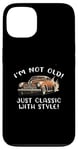 Coque pour iPhone 13 Graphisme cadeau de voiture vintage I'm Not Old I'm Classic with Style