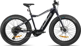 GZR Black Raw 3.0 -sähköfatbike, 19"