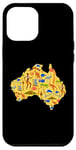 iPhone 12 Pro Max Australia Down Under Culture Australian Flag Map Gift Case