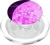 Disco Ball 70s 80s Retro Pink Disco Ball PopSockets PopGrip pour MagSafe