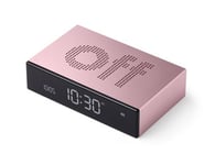 Lexon Flip Premium, Digital Vekkerklokke, Rektangulær, Rosa, Lcd, Batteri, 5 V