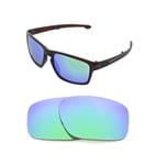 NEW POLARIZED GREEN REPLACEMENT LENS FOR OAKLEY SLIVER XL SUNGLASSES