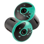 Lizard Skins - Packaged DSP Bar Tape Plugs - Celeste Green