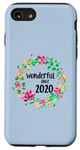 Coque pour iPhone SE (2020) / 7 / 8 Wonderful Since 2020 5th Birthday Flower Born In 2020