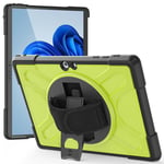 Microsoft Surface Go/Go 2/Go 3 - Heavy Duty Hybrid cover med Kickstand - Grøn