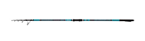 Mitchell Suprema SW Surf Tele, Canne à pêche, Canne à pêche, Surfcasting Pêche, Conçue et développée en Italie, Spin en Eau salée, Unisexe, Noir/Bleu, 4,2 m | 130-200 g