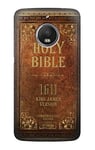 Holy Bible 1611 King James Version Case Cover For Motorola Moto G5S