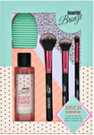 Sunkissed Beautiful Bronze Makeup Brush Cleansing Kit - New