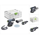 Etsc 125-Basic Ponceuse excentrique sans fil 18 v 125 mm Brushless + 1x batterie 3,0 Ah + Systainer - sans chargeur - Festool