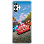 ERT GROUP Coque de téléphone Portable pour Samsung A32 5G Original et sous Licence Officielle Disney Motif Cars 001 Parfaitement adapté à la Forme du téléphone Portable, Coque en TPU