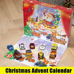 Gift Box Trucks Cars Christmas Advent Calendar Countdown Toys Car Blind Box