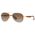 Ray-Ban RB3549 Polarised Aviator Sunglasses