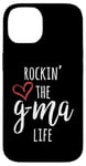 Coque pour iPhone 14 Cadeau amusant Gma Rockin' The G-Ma Life