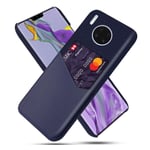 Bofink Huawei Mate 30 Pro skal med korthållare - Blå