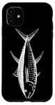 Coque pour iPhone 11 Yellowfin Thon Pêcheur en plein air Jeu en mer profonde Dos