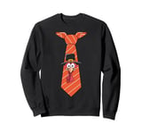 Tie with Turkey for Family - Thanksgiving Turkey Tie Costume Sweatshirt