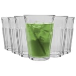 Duralex Picardie Highball Cocktail Glasses Gobelet Tumblers Set 360ML x 6 New  