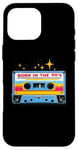 iPhone 16 Pro Max Born in the 90's Cassette Retro Look 90s Fans 90s Case