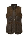 Chevalier Vintage Shooting Vest Leather Brown dame 44