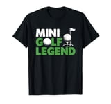 Retro Mini Golf Champion Funny mini Golfer Sport T-Shirt