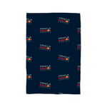 Oracle Red Bull Racing Blanket Children's Soft Fleece Throw Blue - 100cm x 150cm