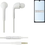 Earphones for Samsung Galaxy A40 in earsets stereo head set