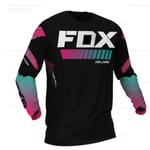 Sommar utomhus fritid sport landsvägscykel FOX långärmad cykel kläder T-shirt XL