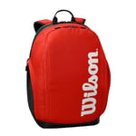 Wilson Tour Pro Staff Padel Rucksack, For up to 2 Rackets, Black/Red