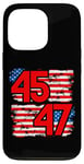 Coque pour iPhone 13 Pro 45 47 Trump 2024, Trump President 45 47, 45 47 Chemise pour homme