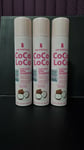 Lee Stafford Coco Loco Coconut Dry Shampoo,for fresh big Gorgeous hair,3 x 200ML